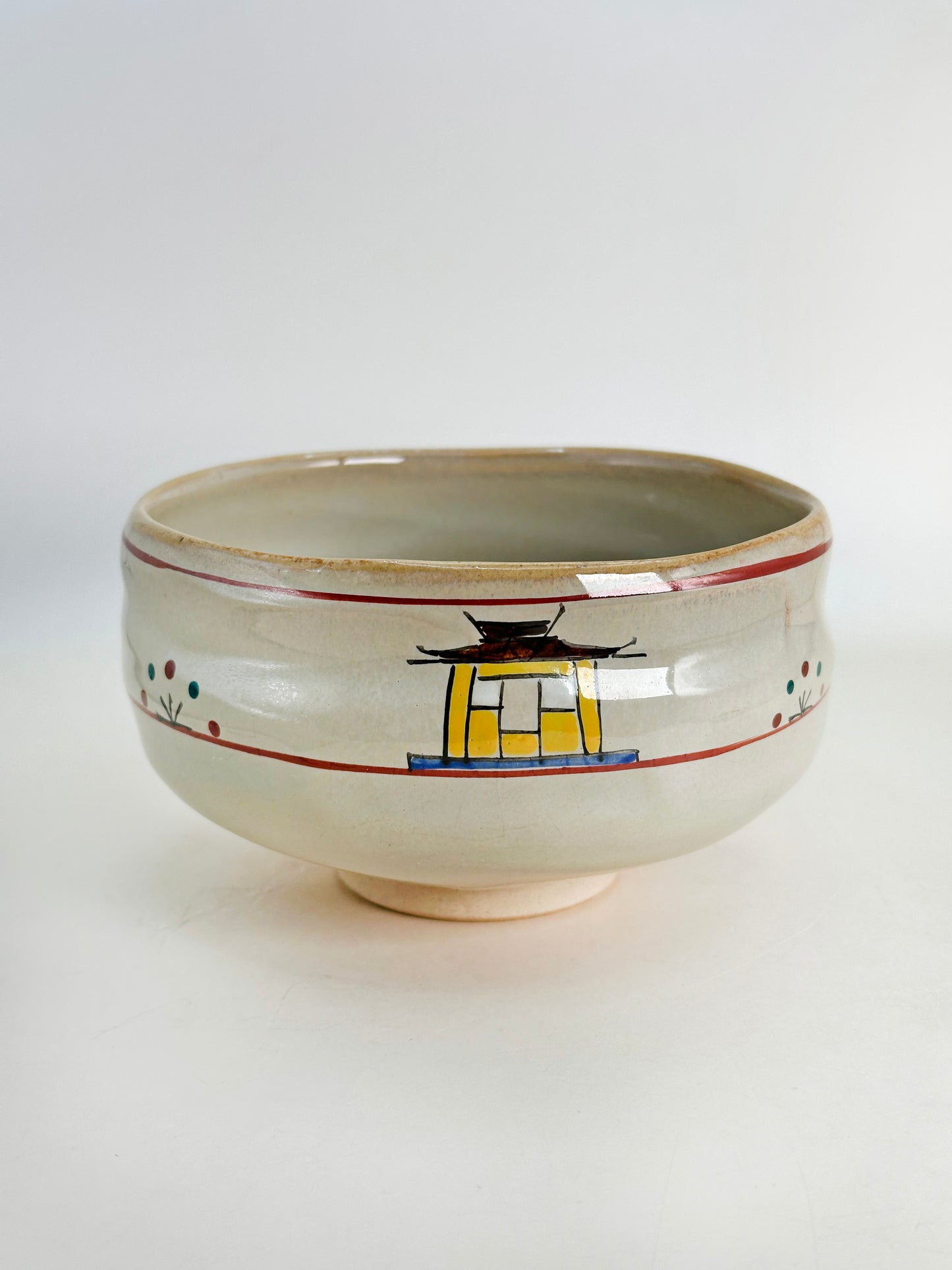TC77 - Bol à matcha Chawan Akahada-yaki 赤膚焼