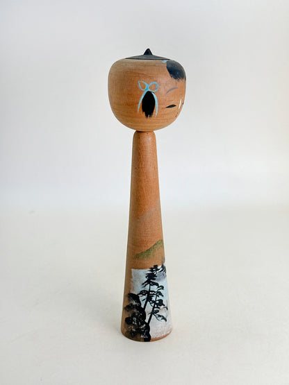 K15126 - Poupée kokeshi Omiyage︱Lac Shirakaba 白樺湖