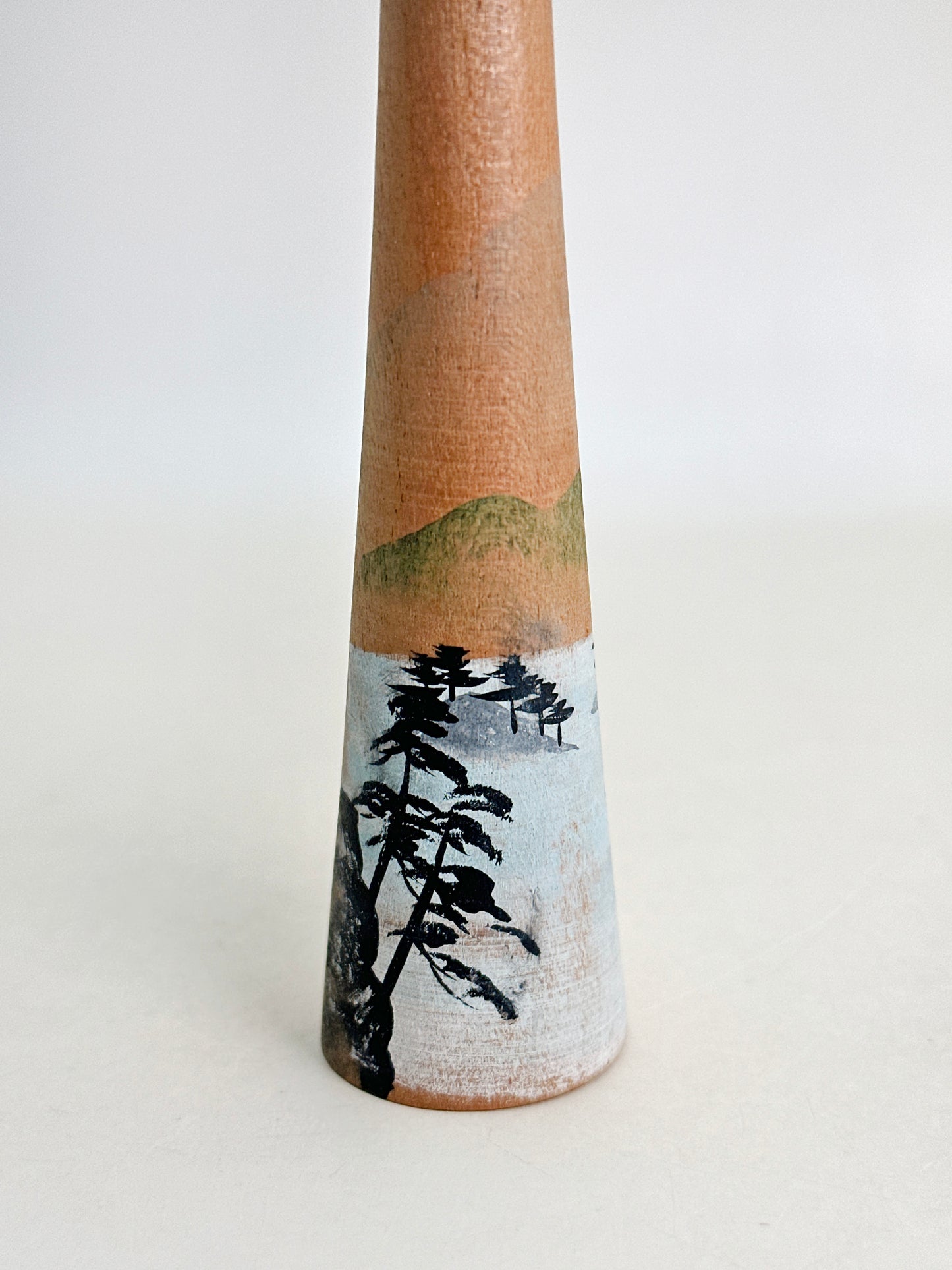 K15126 - Poupée kokeshi Omiyage︱Lac Shirakaba 白樺湖