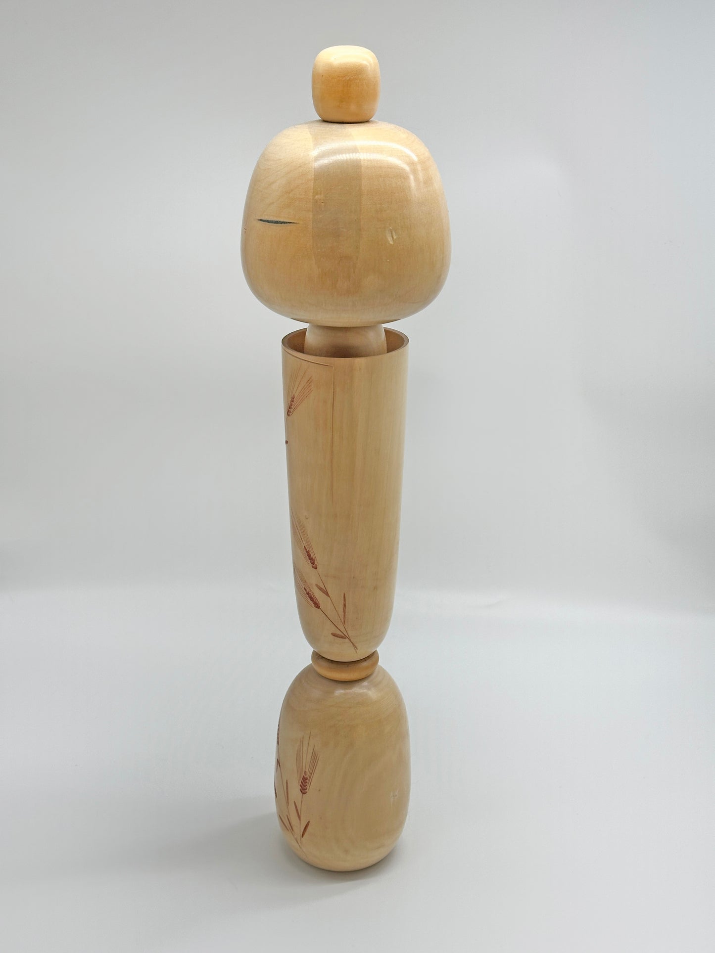 K45002 - Sōsaku Kokeshi by Kishi Sadao 岸貞男