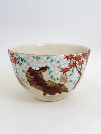 TC110 -  Kiyomizu-yaki Chawan Matcha Bowl 清水焼
