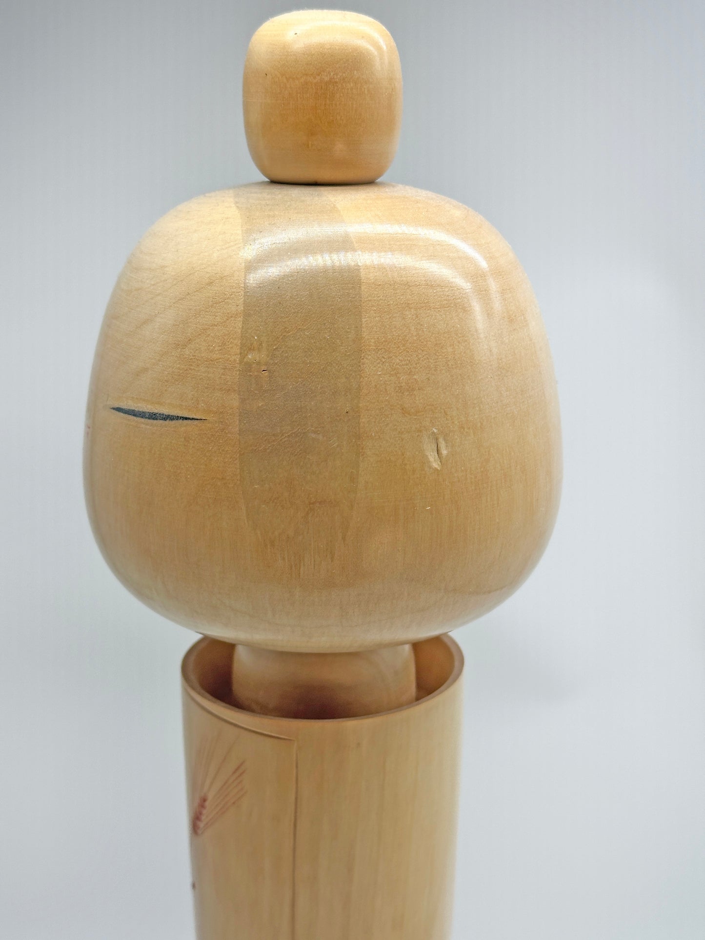 K45002 - Sōsaku Kokeshi by Kishi Sadao 岸貞男