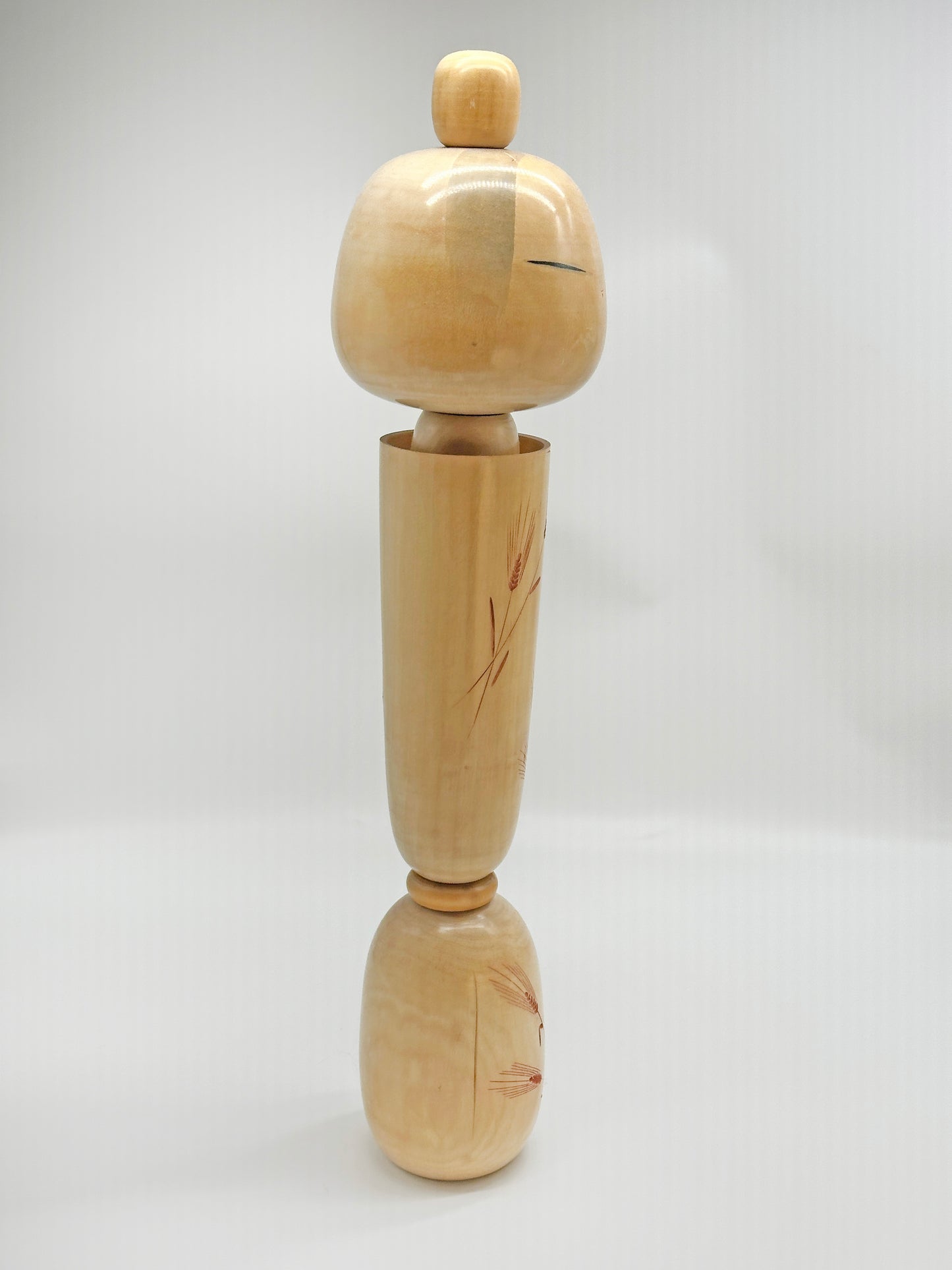 K45002 - Sōsaku Kokeshi by Kishi Sadao 岸貞男