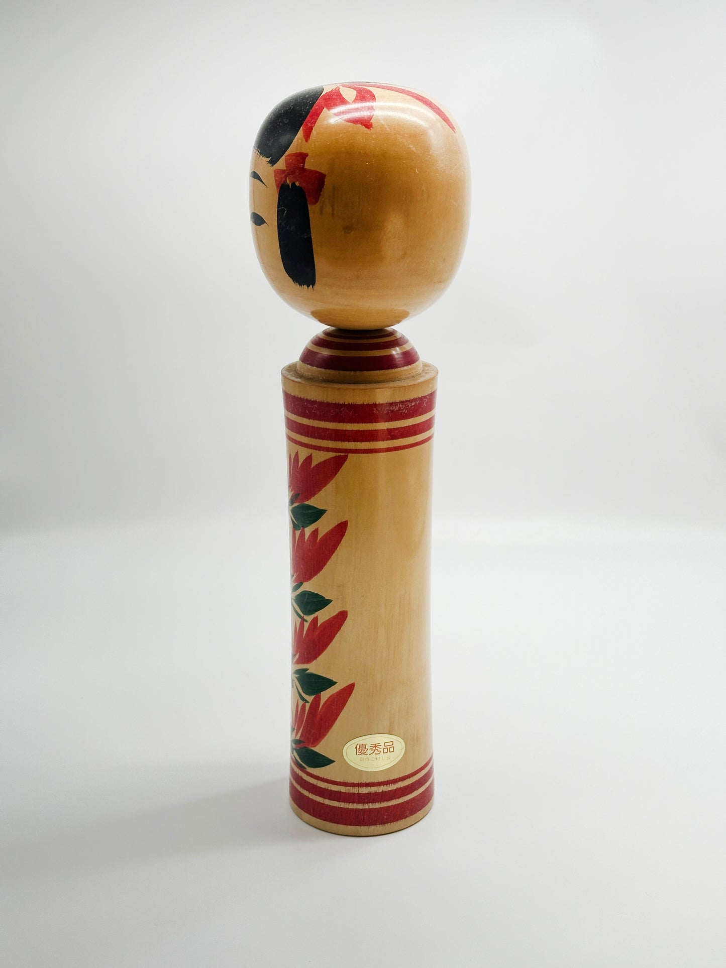 K35009 - Traditional Togatta Kokeshi by Satō Yasuo 佐藤保男