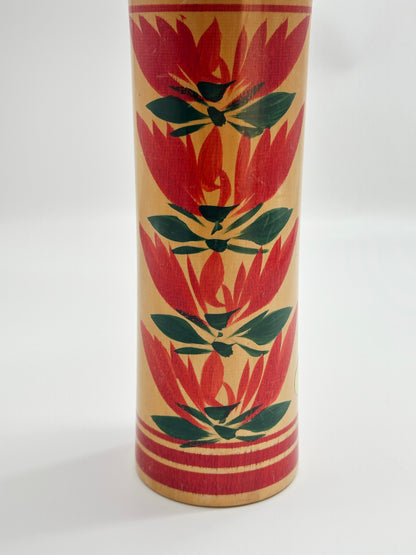 K35009 - Traditional Togatta Kokeshi by Satō Yasuo 佐藤保男