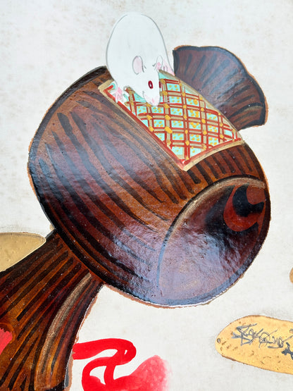 SHP259 - Shikishi Artwork of The Lucky Mallet 来福小槌