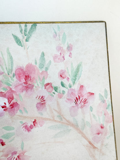 SHP262 - Œuvre sur shikishi de Hina Ningyō 雛人形