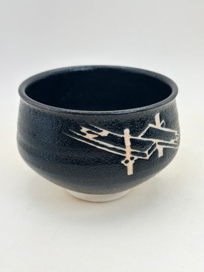 TC111 - Seto-yaki Chawan Matcha Bowl by Yoshiki Sugiura 杉浦芳樹