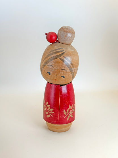 K15084 - Sōsaku Kokeshi de Sato Suigai 佐藤翠涯