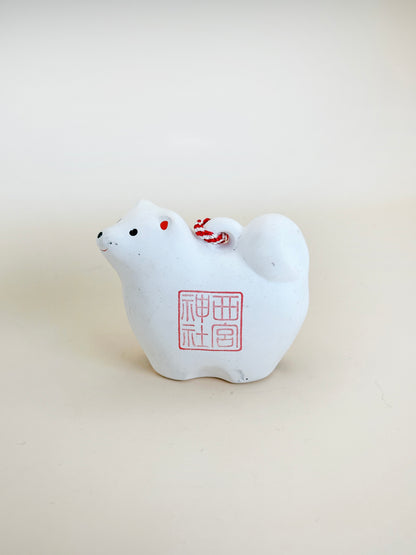 CB091 - Cloche d'argile pour chien Dorei – Sanctuaire Nishinomiya 西宮神社
