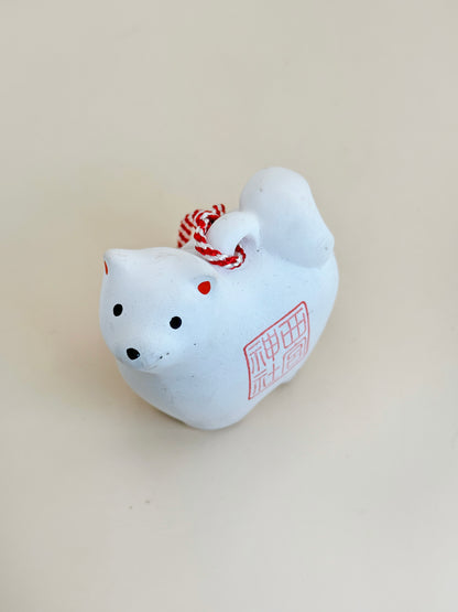 CB091 - Cloche d'argile pour chien Dorei – Sanctuaire Nishinomiya 西宮神社