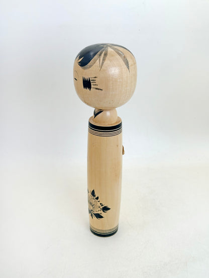 K20160 - Sosaku Shingata Kokeshi by Kanazawa Tokushige 金沢徳重