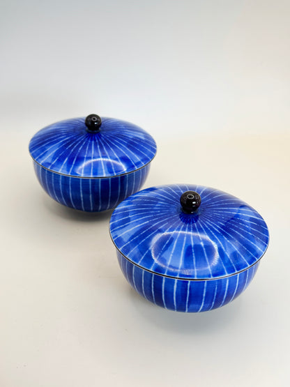 TB65 - Tasses à thé avec couvercle par Fukagawa Seiji 深川製磁