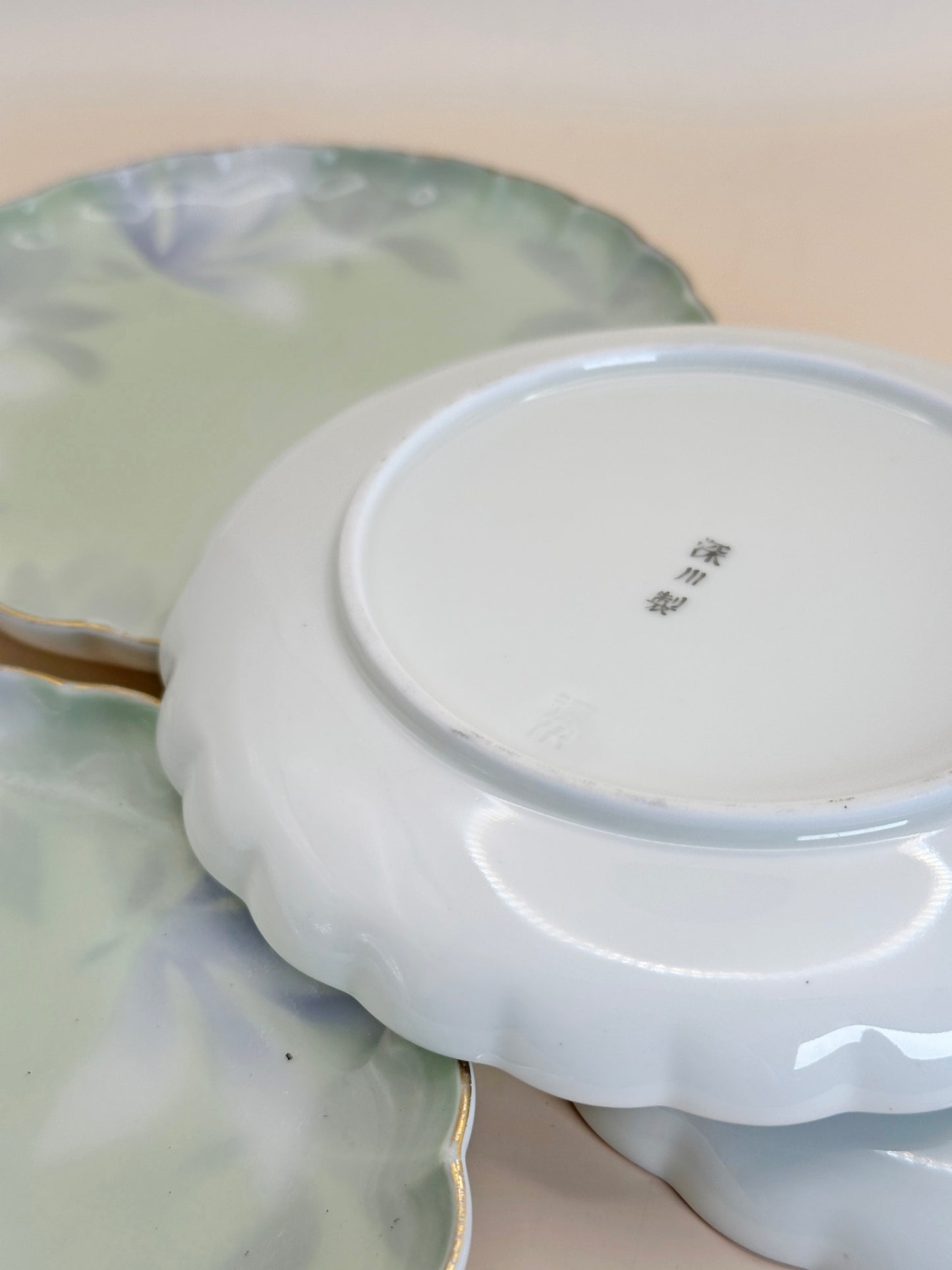 TB66 - Petits Plats en Porcelaine de Fukagawa Seiji 深川製磁