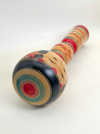 K30064 -  Yajiro Kokeshi by Tsugio Sato 佐藤次雄