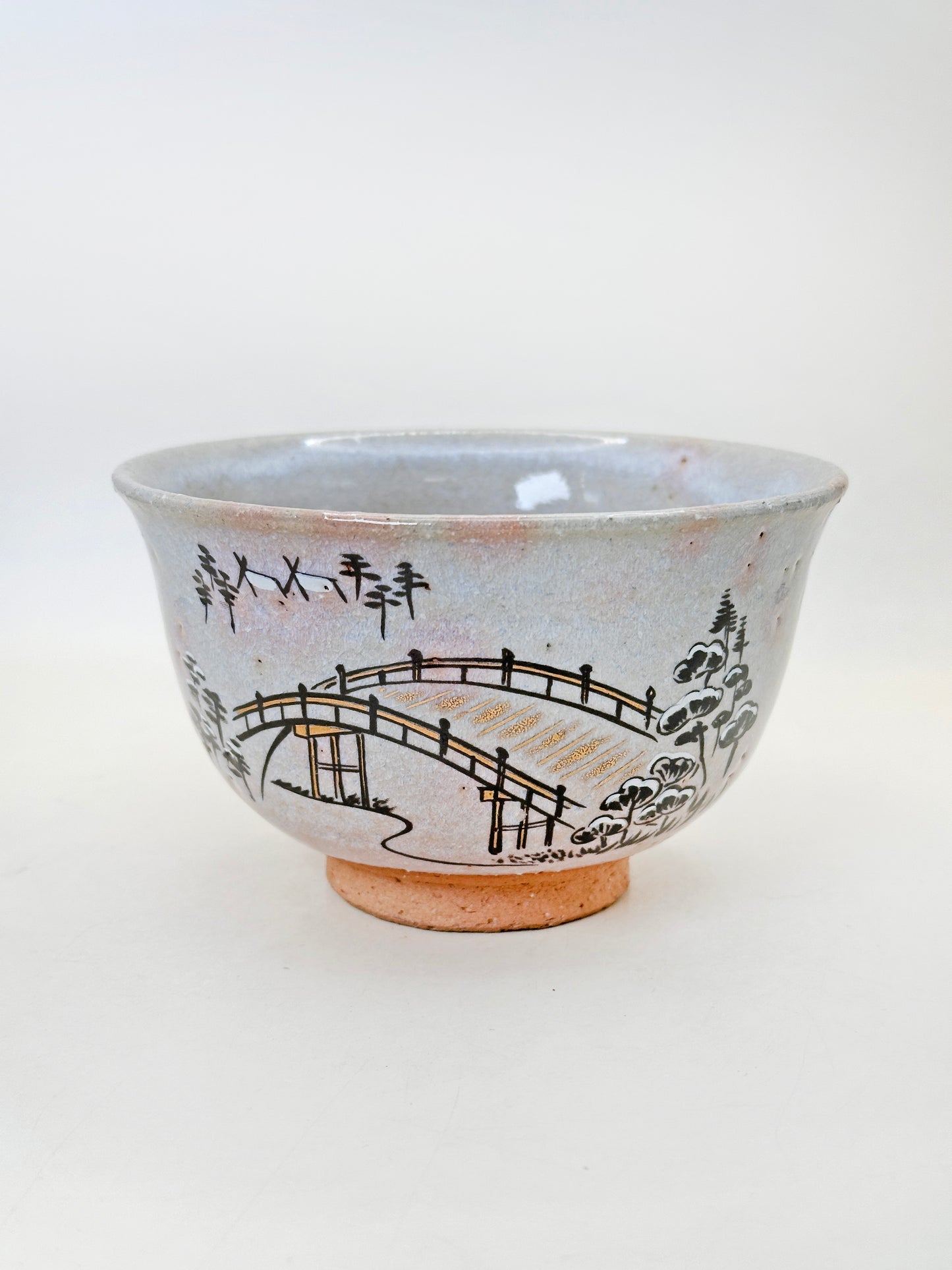 TC79 - Bol à matcha Chawan en Kiyomizu-yaki 清水焼