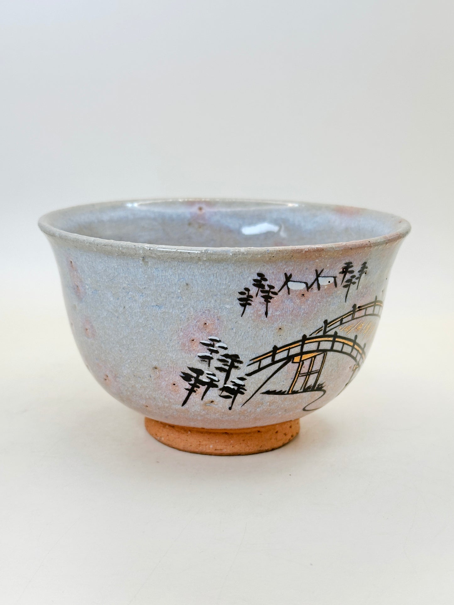 TC79 - Bol à matcha Chawan en Kiyomizu-yaki 清水焼