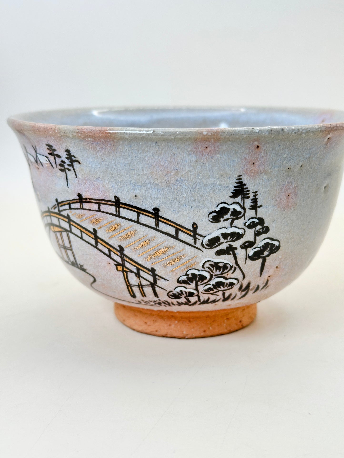 TC79 - Bol à matcha Chawan en Kiyomizu-yaki 清水焼