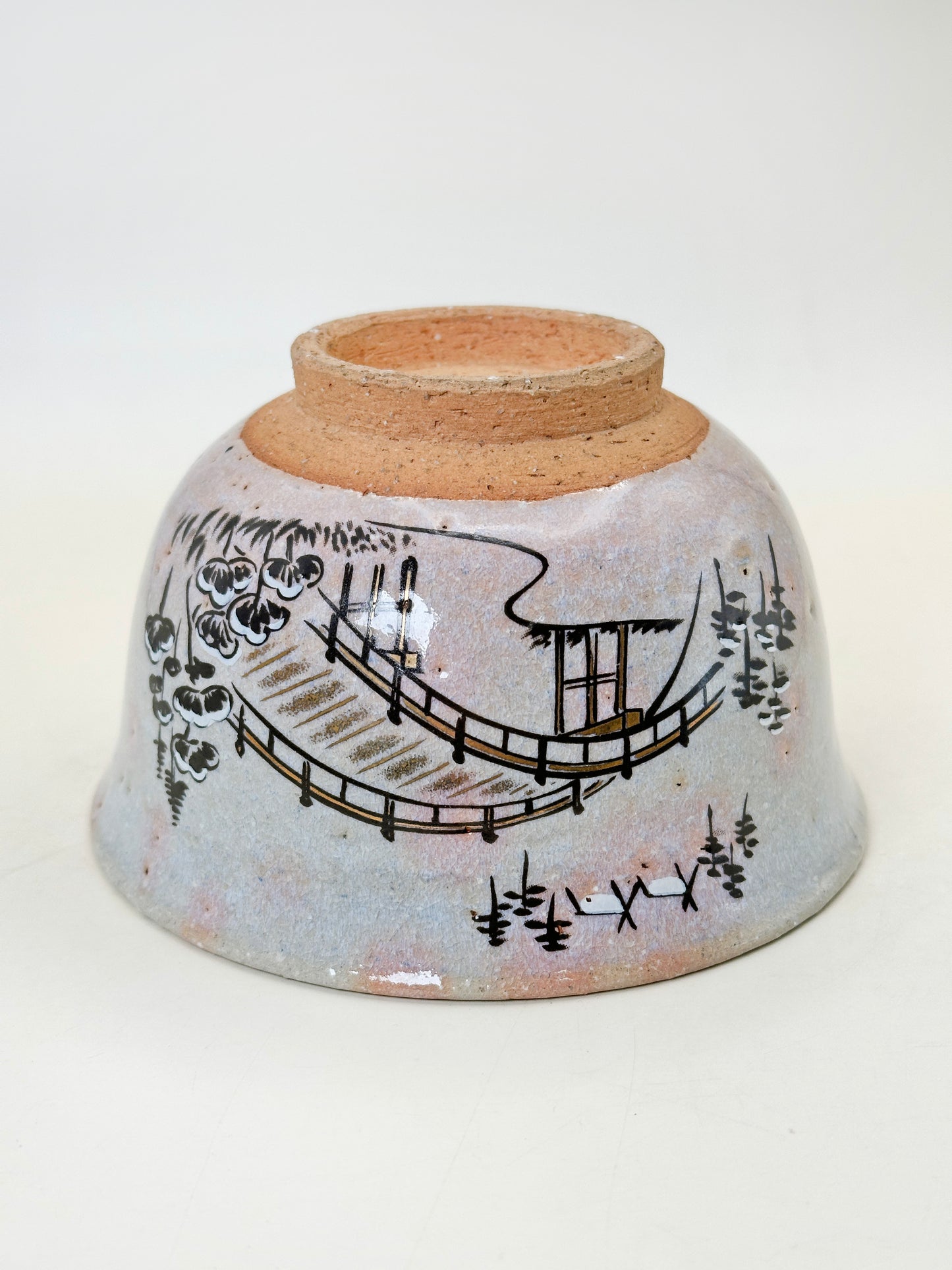 TC79 - Bol à matcha Chawan en Kiyomizu-yaki 清水焼