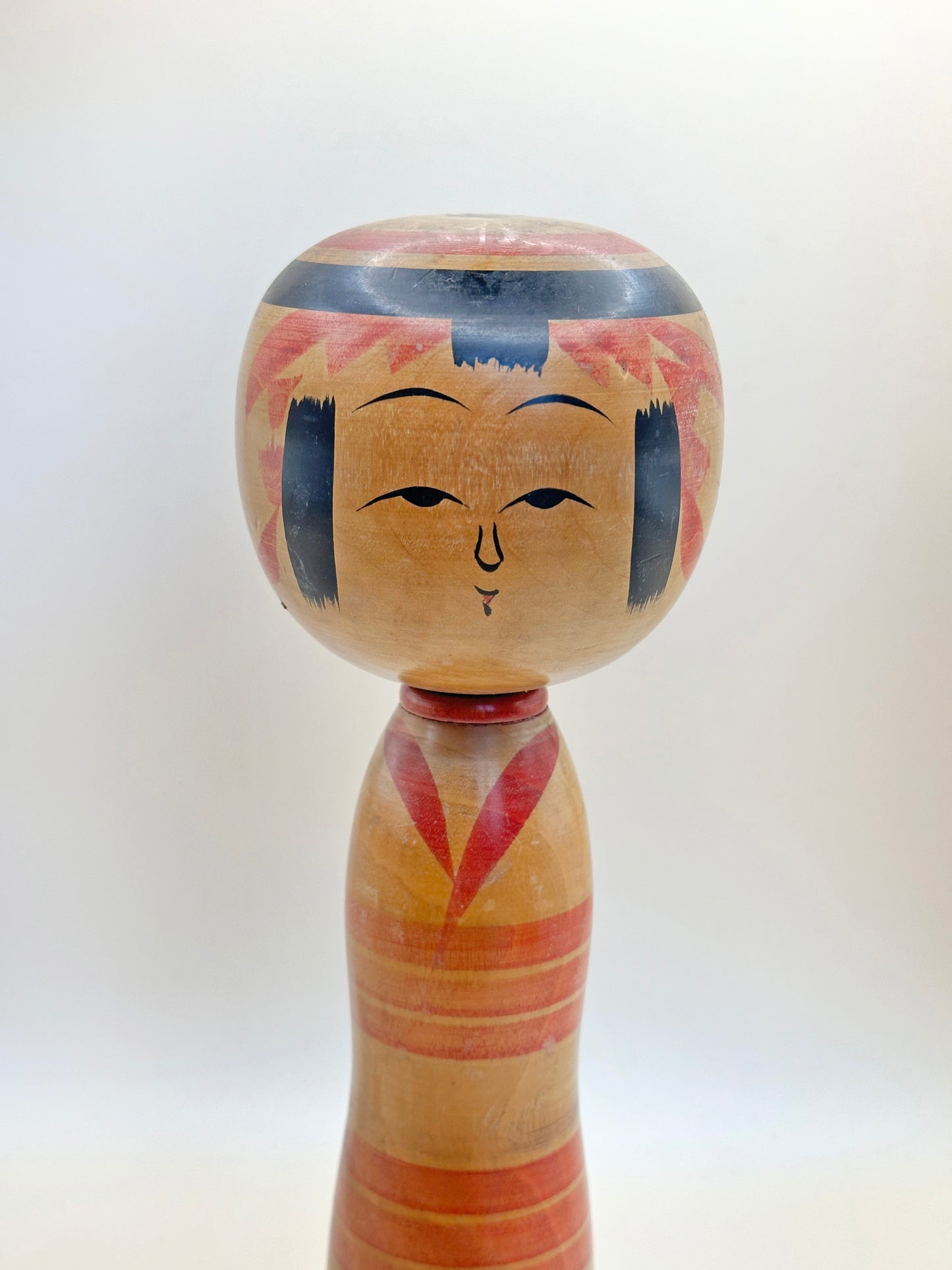 K25063 - Yajirō kokeshi by Ishikawa Tokujiro 石川篤次郎