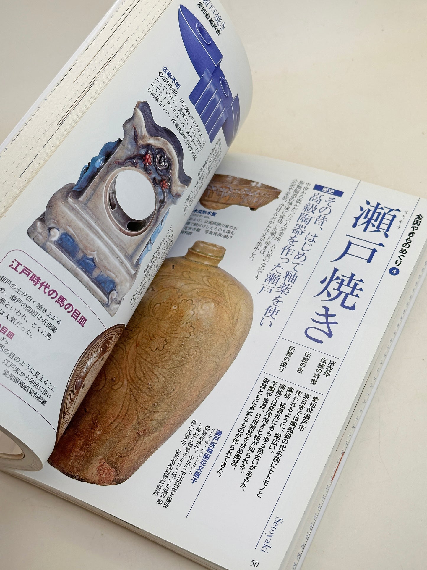 BK29 - Japan Vintage book of Japanese Ceramics やきもの