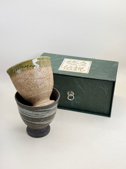 TB330 - Yūkyū Densetsu Mino-yaki cup set 美濃焼