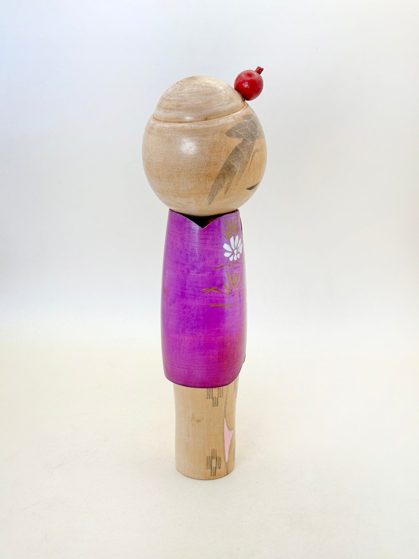 K20141 - Sōsaku Kokeshi par Kishi Sadao 岸貞男
