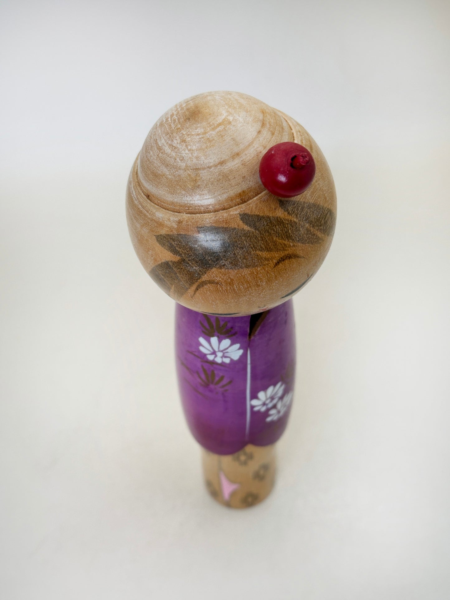 K20141 - Sōsaku Kokeshi par Kishi Sadao 岸貞男