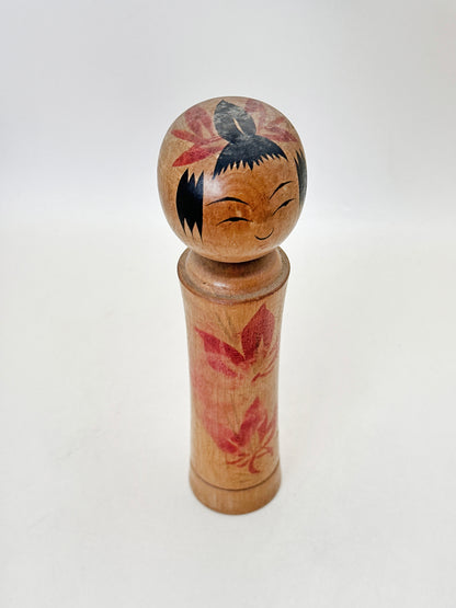 K18147 - Naruko kokeshi by Takahashi Takezo 高橋武蔵