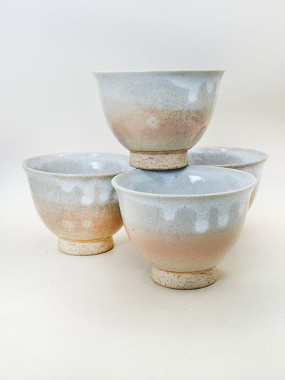 TB216 - Ensemble de tasses à thé Hagi-yaki par Tenpōzan 萩焼