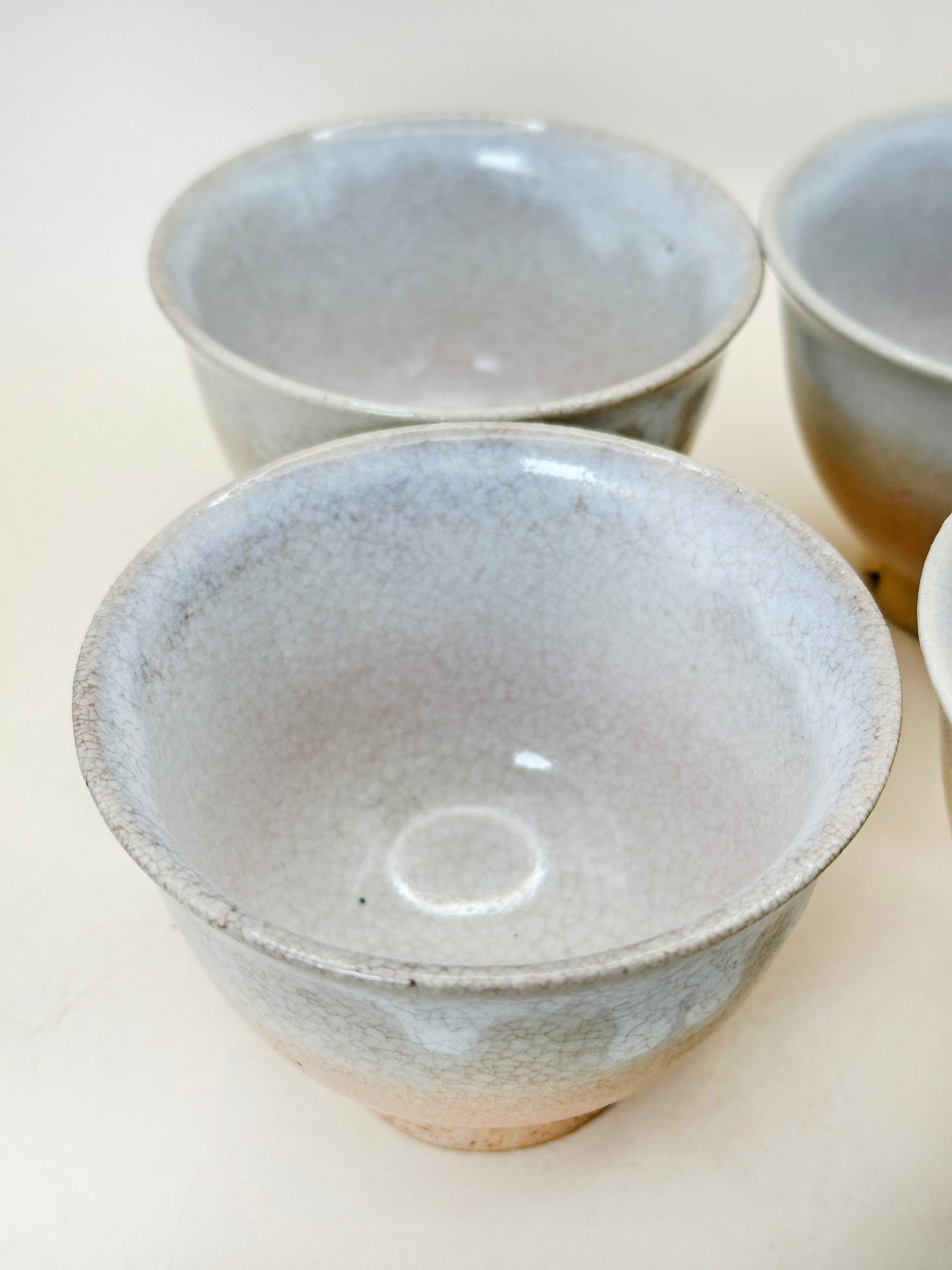 TB216 - Ensemble de tasses à thé Hagi-yaki par Tenpōzan 萩焼