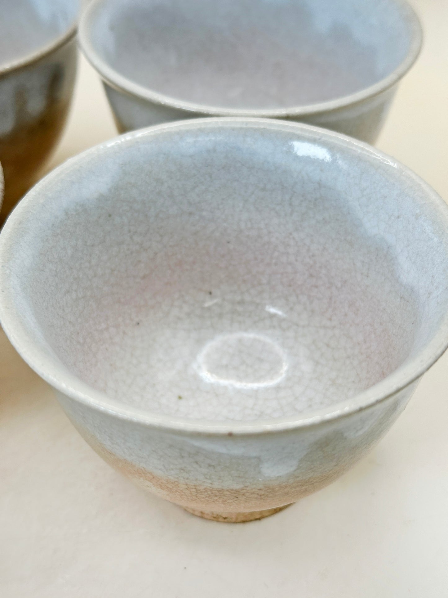 TB216 - Ensemble de tasses à thé Hagi-yaki par Tenpōzan 萩焼