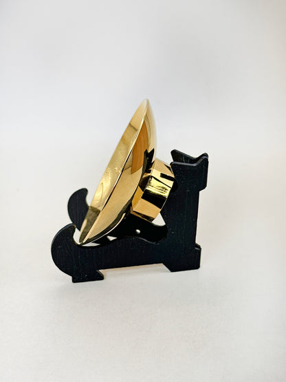 TB229 - Coupe Kinpai Cérémonielle Plaqué Or 24 Carats 金盃