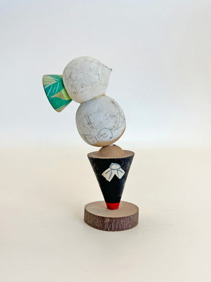 K10145 - Omiyage Daikon Kokeshi from Kagoshima 鹿児島