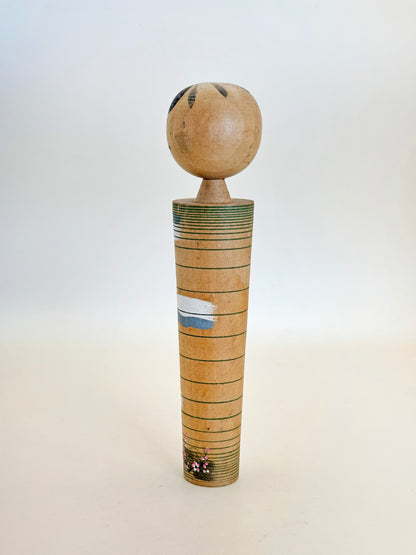 K15088 - Sōsaku / Shingata Kokeshi - Dream of Fuji 夢の富士