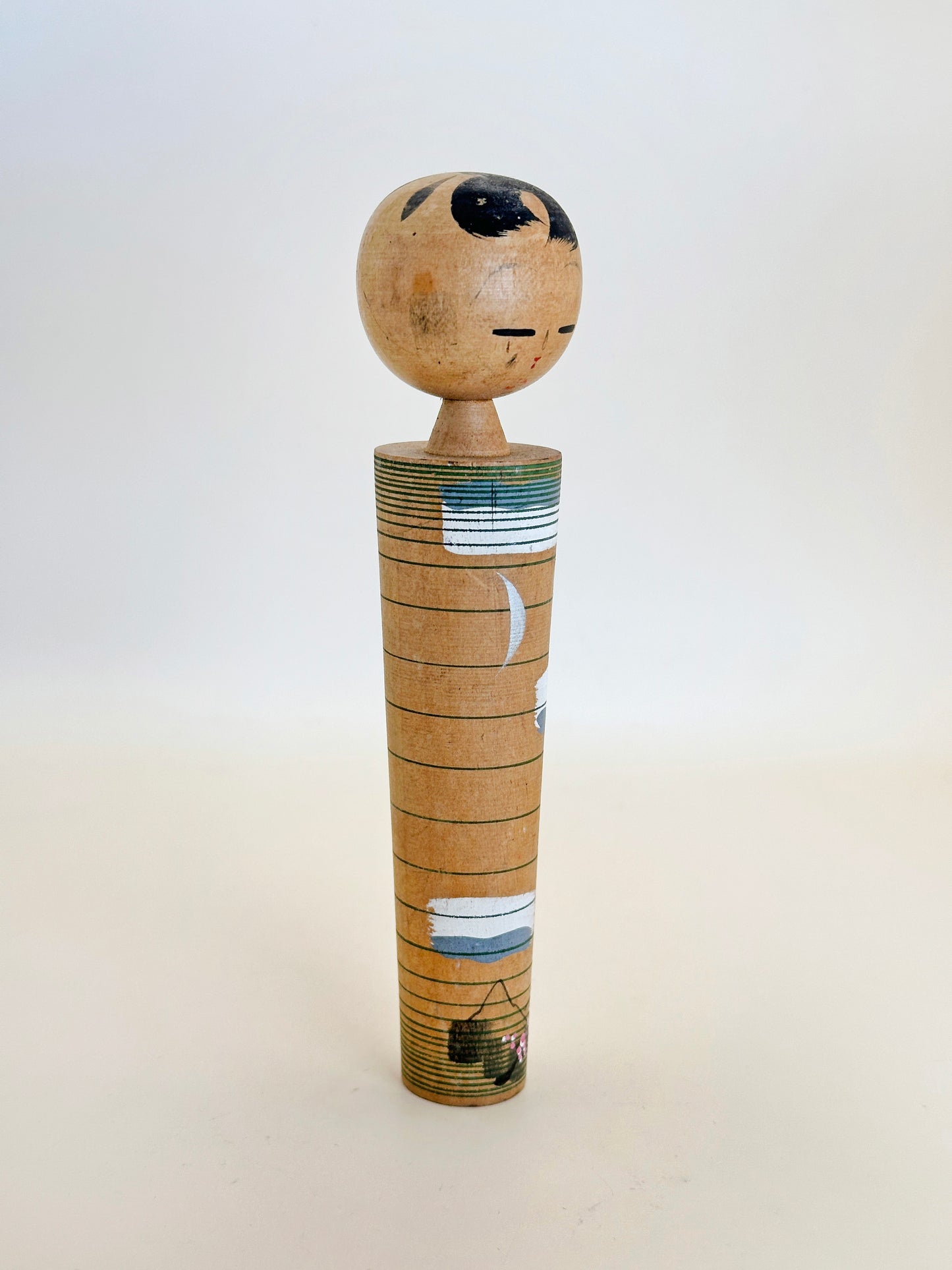 K15088 - Sōsaku / Shingata Kokeshi - Dream of Fuji 夢の富士