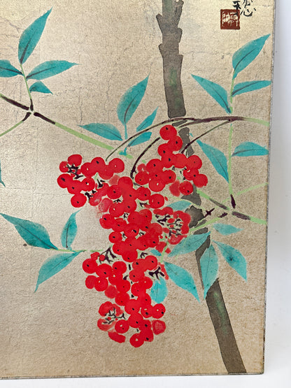 SHP268 - Œuvre Shikishi de Nanten 南天
