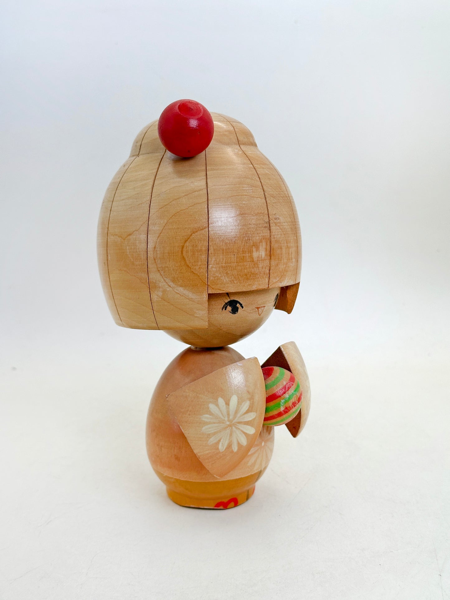 K15164 - Sosaku kokeshi by Waichi Ishida 石田和市