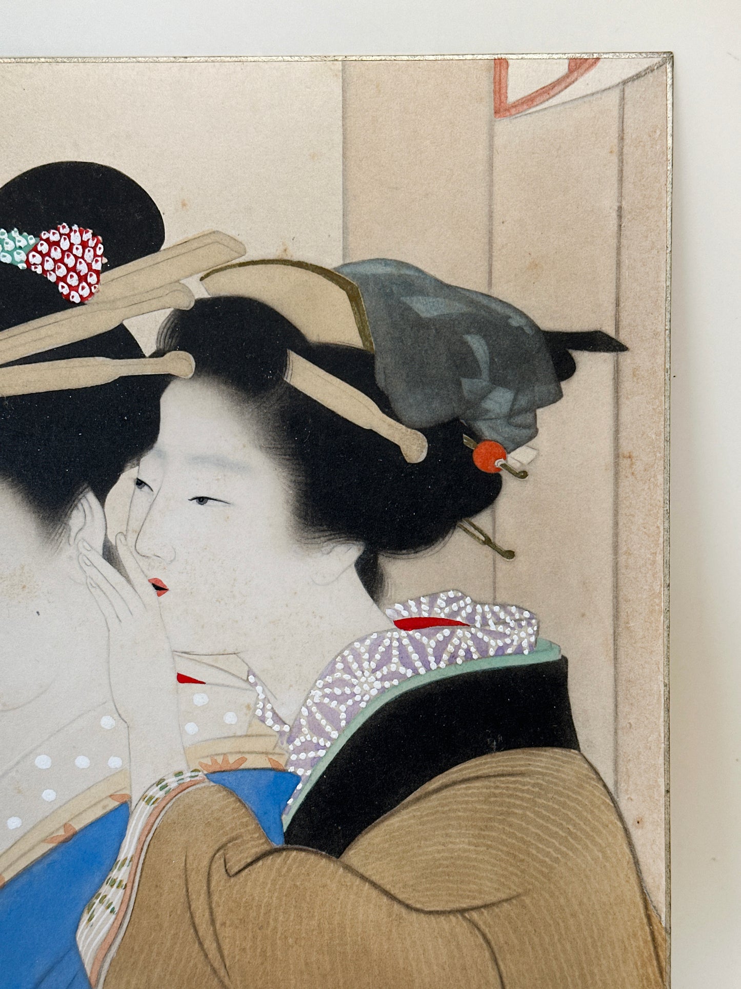 SHP267 - Estampe Shikishi d'Uemura Shōen 上村松園