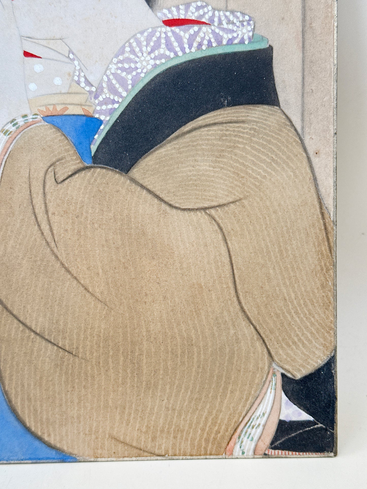 SHP267 - Estampe Shikishi d'Uemura Shōen 上村松園