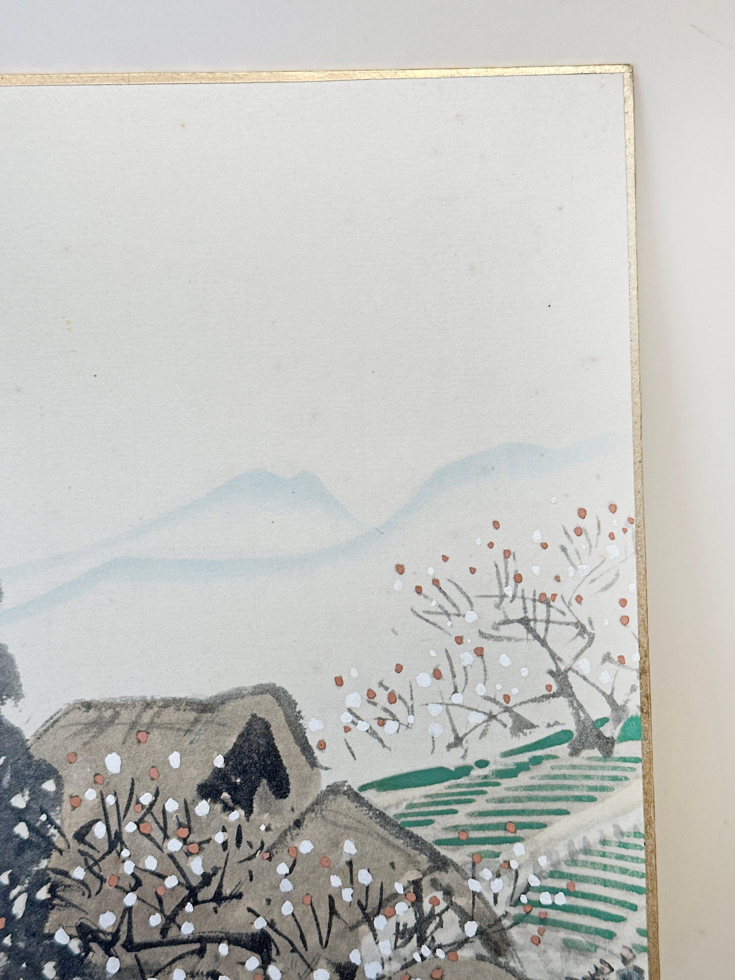 SHP281 - Shikishi Print of Kawai Gyokudō 川合玉堂