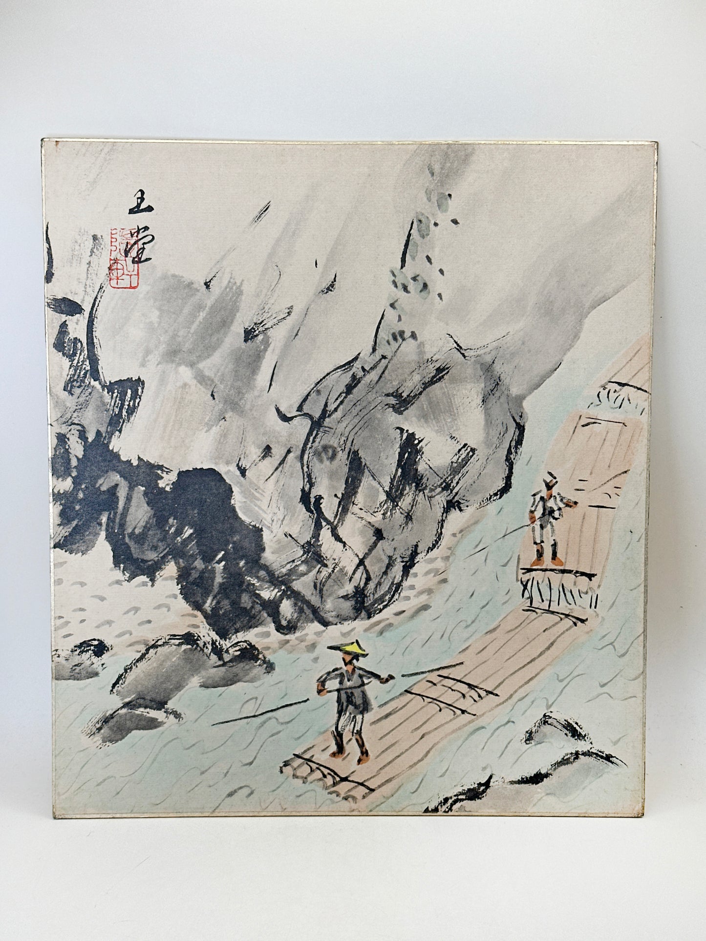 SHP279 - Shikishi Print of Kawai Gyokudō 川合玉堂