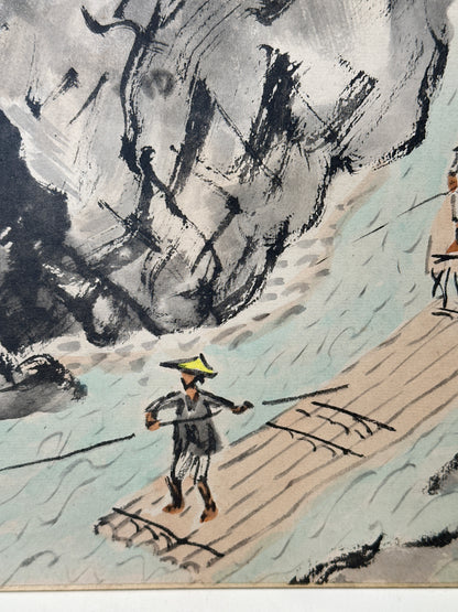 SHP279 - Shikishi Print of Kawai Gyokudō 川合玉堂