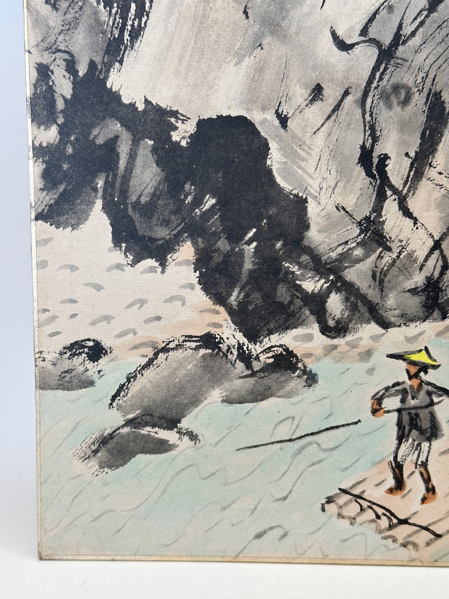 SHP279 - Shikishi Print of Kawai Gyokudō 川合玉堂