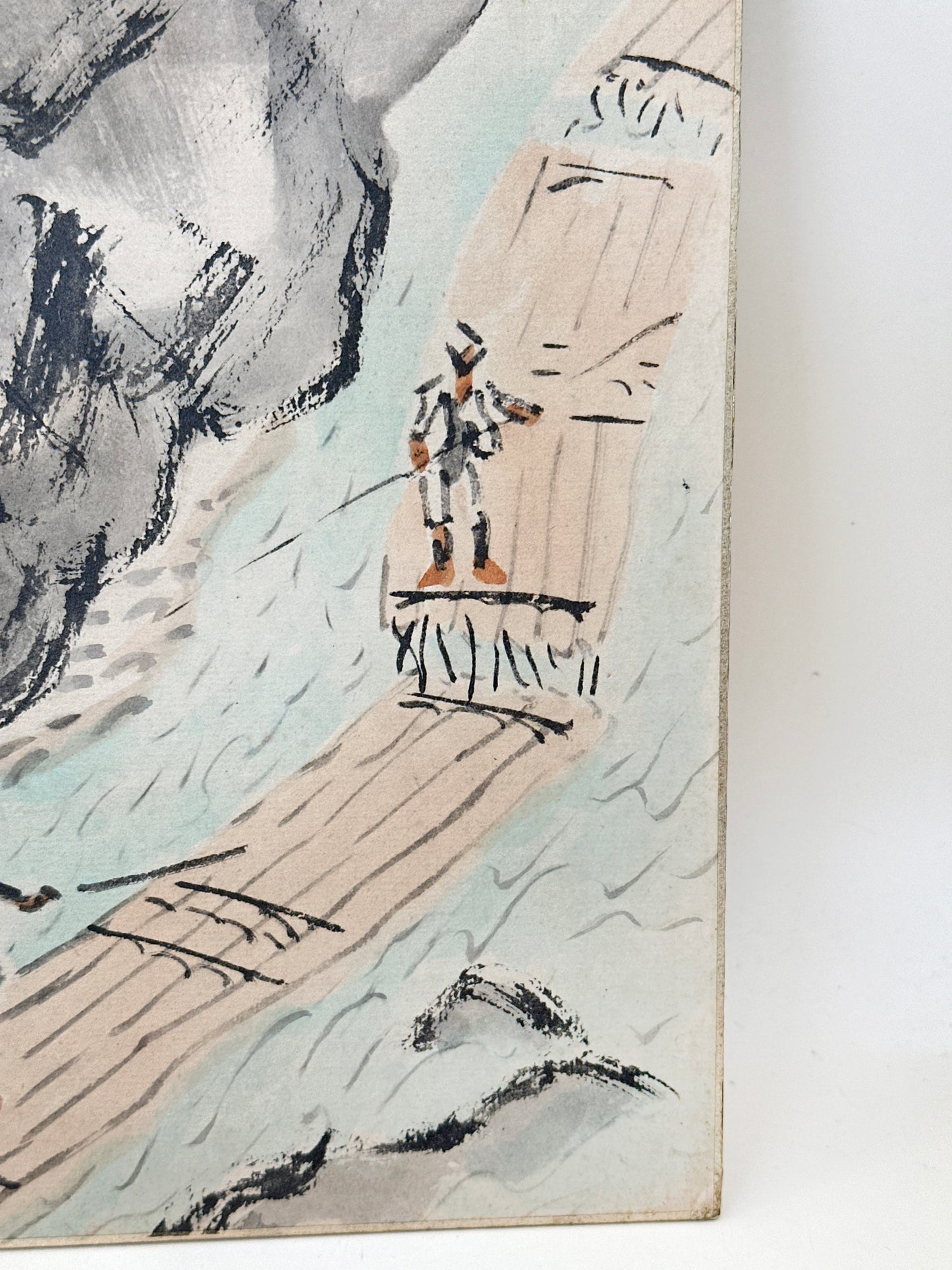 SHP279 - Shikishi Print of Kawai Gyokudō 川合玉堂