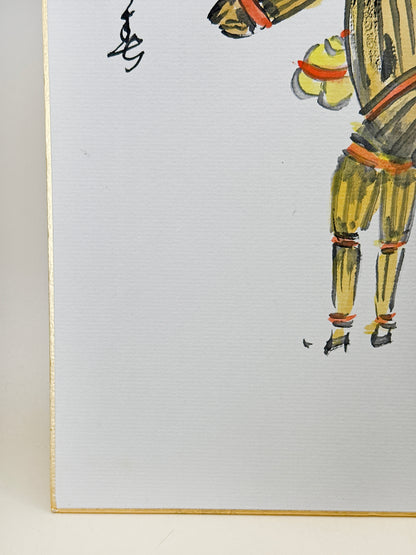 SHP275 - Illustration Shikishi de Warau-ma 藁馬