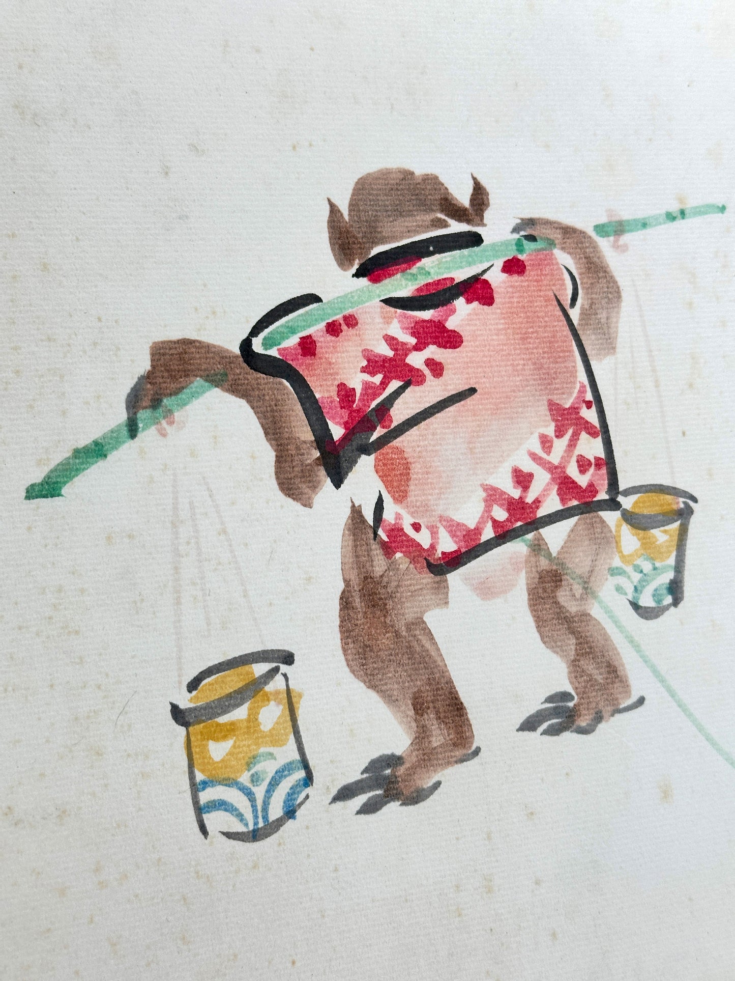 SHP176 - Original Shikishi Artwork by Reisui Okada 岡田麗水