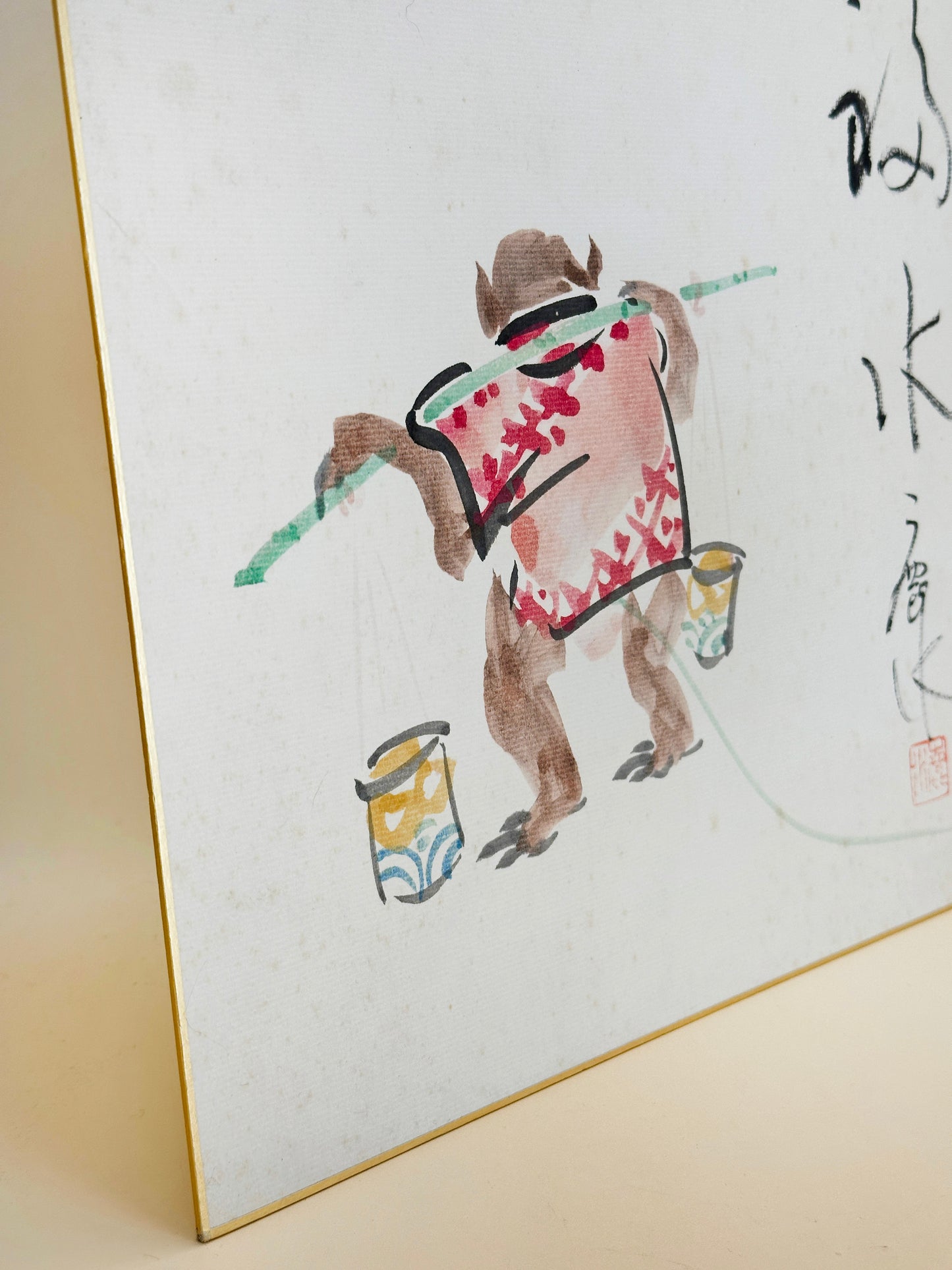 SHP176 - Original Shikishi Artwork by Reisui Okada 岡田麗水