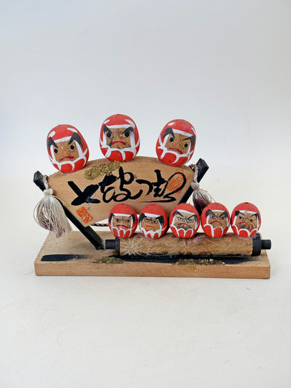 FT389 - Artisanat populaire Daruma par Setsugetsu 雪月