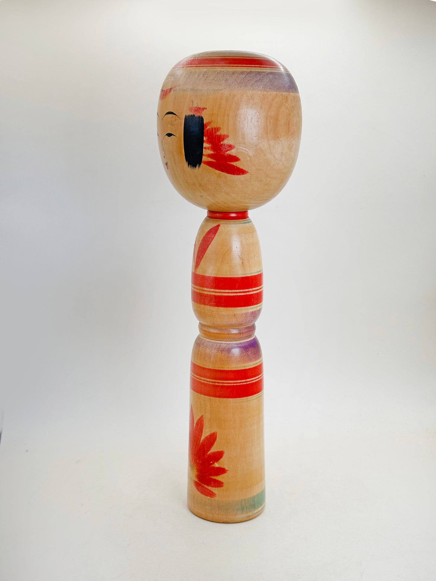 K30067 - Yajiro Kokeshi by Tatsuo Satō 佐藤辰雄